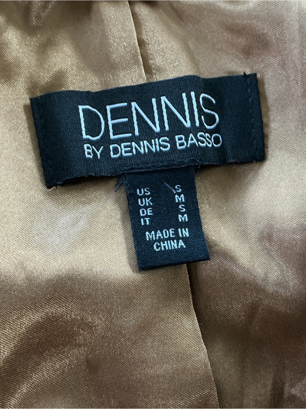 Dennis Basso Women’s Size Small Faux Suede Shawl Poncho w / Fringe - Picture 8 of 10
